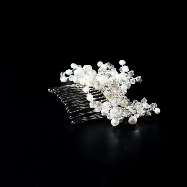 Pearly Hair comb 2 FA13615