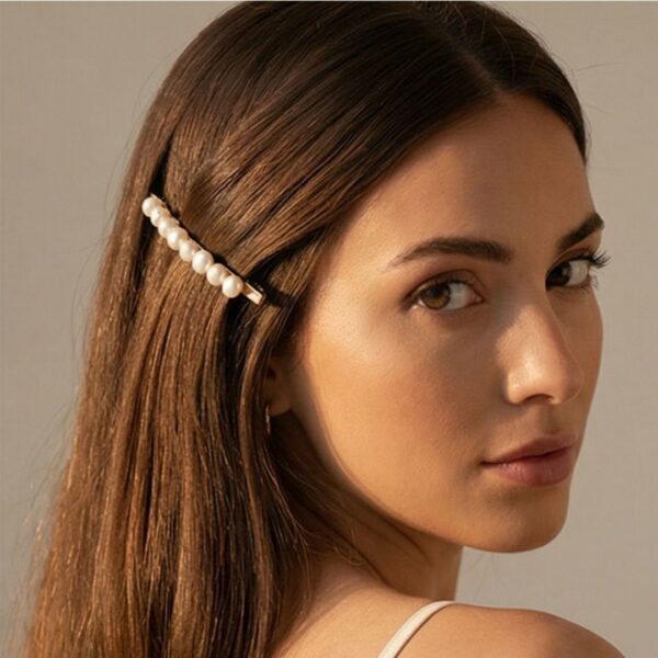 Luxury Large Freshwater Pearl Hairslide